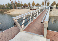 300kgs/Sqm Loading Capacity Aluminum Walkway Ramps Durable And Long Lasting Gangway