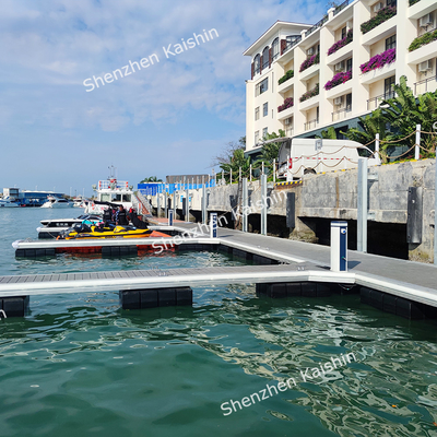 Customizable Portable Aluminum Floating Docks With Rubber Fender For Marine Yacht Floating Pontoon