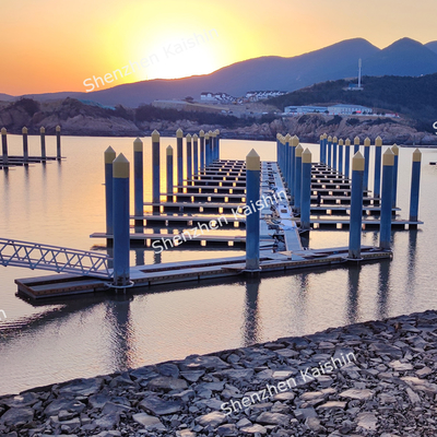 Customized Aluminum Floating Docks 316 Stainless Steel Cleat Pedestal Accessories For Enhanced Functionality