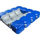 Blue/Grey/Red Portable Modular Floating Platform HDPE Floating Cube Dock 500x500x400mm