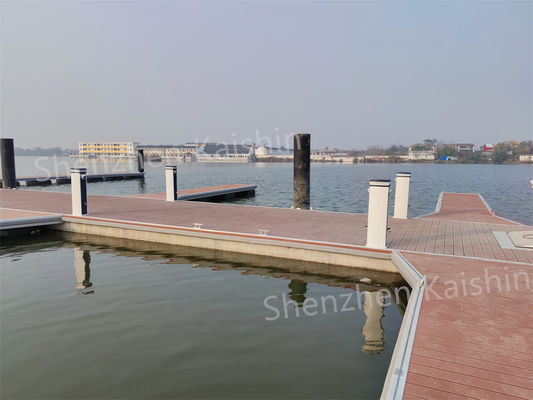 Customized Aluminum Floating Docks 316 Stainless Steel Cleat Pedestal Accessories For Enhanced Functionality