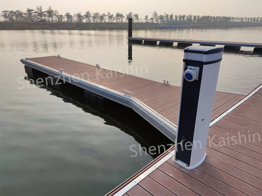 Aluminum Floating Dock Floating Pontoon Dock For Jetty Marine Boating Pontoon Pier