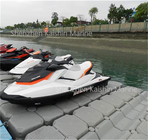 Drop Stitch Material Marine Modular Floating Pontoon Dock Inflatable For Amusement