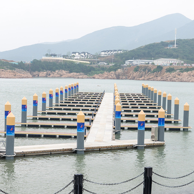 Long-Lasting Finger Dock Aluminum Alloy 6061-T6 Floating Pontoon Walkway For Yacht Boat