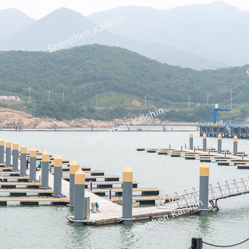 Customizable Aluminum Alloy Floating Docks For High-Standard Requirements Marina Pontoon Bridge