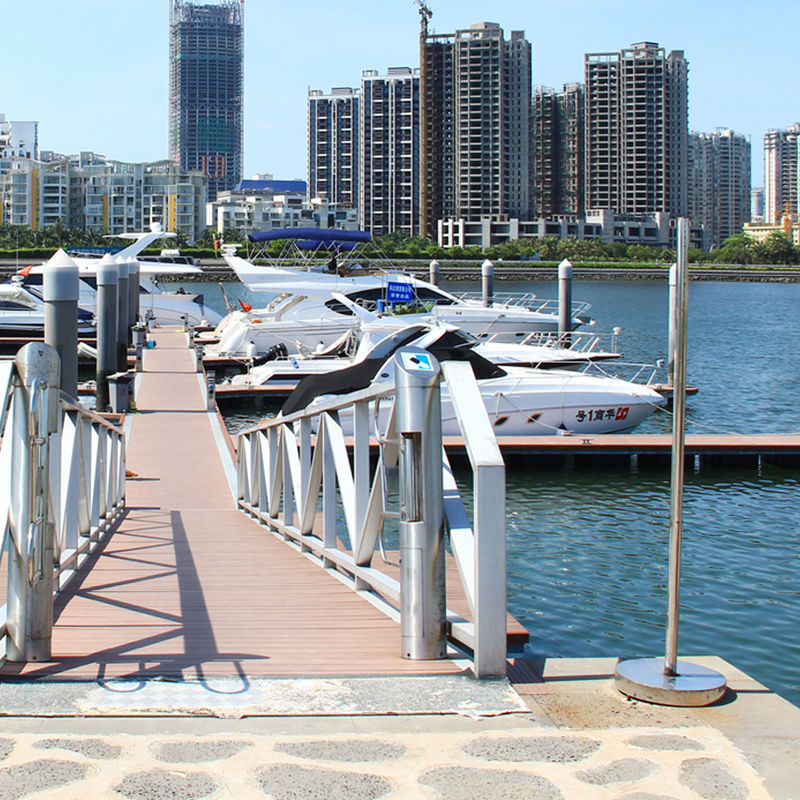 Marina Aluminum Gangways Ramps Floating Dock Pontoon Ship Walkway Advanced Versatile Solutions For Marine Access
