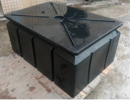 Anti UV LLDPE Floater For Marine Dock Yacht Ship Floating Platform Aluminum Floating Pontoon Bridge (Đường cầu nổi bằng nhôm)