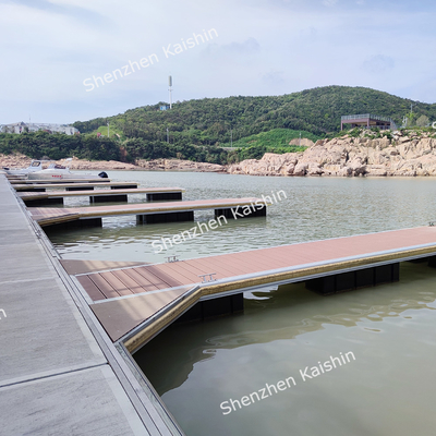 Marina có thể tùy chỉnh chân ngón chân tàu biển nổi Pontoon thuyền du thuyền sử dụng cầu nổi