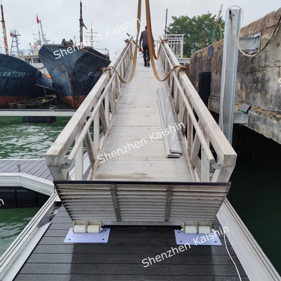 Sức bền Đường đi biển nhôm cho thuyền bến cảng nổi Yacht sử dụng tàu nổi