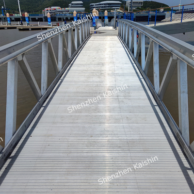 Kháng ăn mòn cao nhôm hợp kim đường băng cho Marina Dock nổi Pontoon