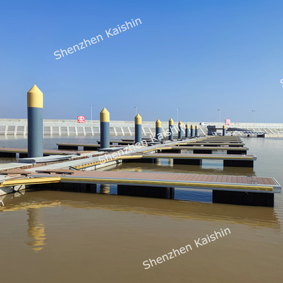 Đồ cầu ngón tay biển bền với HDPE EPS bọt nổi nhôm nổi Pontoon du thuyền cầu thuyền