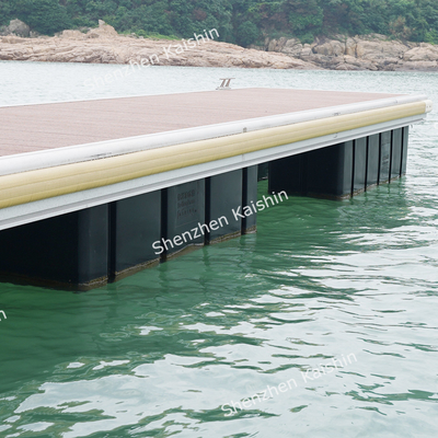 Cầu phao nổi trên biển ít bảo trì bằng nhôm anodized trong bến du thuyền
