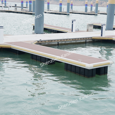 Thang ngón tay nhôm tùy chỉnh với bề mặt chống trượt cho Marina