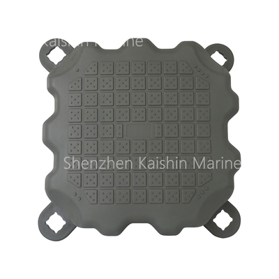 Blue Portable Floating Platform For Marina Yacht Boat Jet Ski Floating Dock HDPE Cube