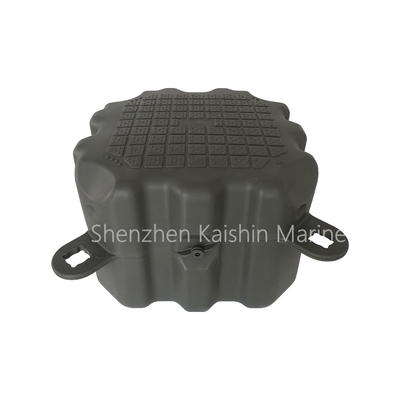 Cấu trúc nổi mô-đun màu xám HDPE di động hình khối nổi Marine Jet Ski Docks