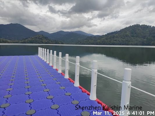 HDPE Floating Pontoon Cubes cho các bến tàu mô-đun với UV ổn định và chống ăn mòn Assembly không có công cụ