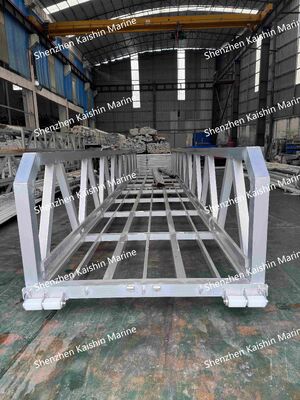 Đường đi bằng nhôm hạng nặng dành cho hàng hải với lối đi chống trượt và khả năng chịu tải 400kg/m2 cho bến nổi