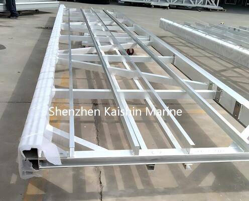 Chống ăn mòn bền bảo trì thấp nhôm tàu biển bơi bơi với Wpc boong